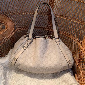 Gucci - Guccissima Leather Abbey Hobo Handbag